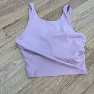Lululemon Athletica Lavender Crop Top